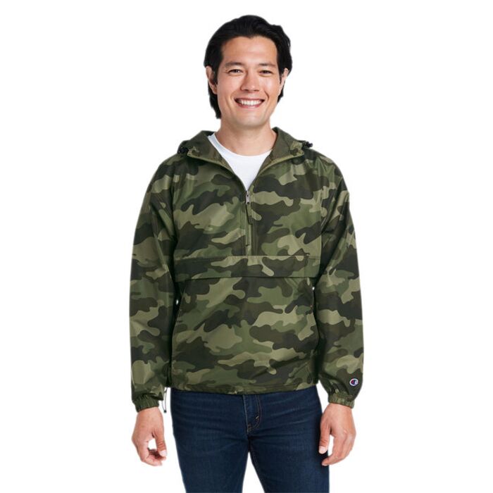 Adult Packable Anorak Quarter-Zip Jacket Thumbnail