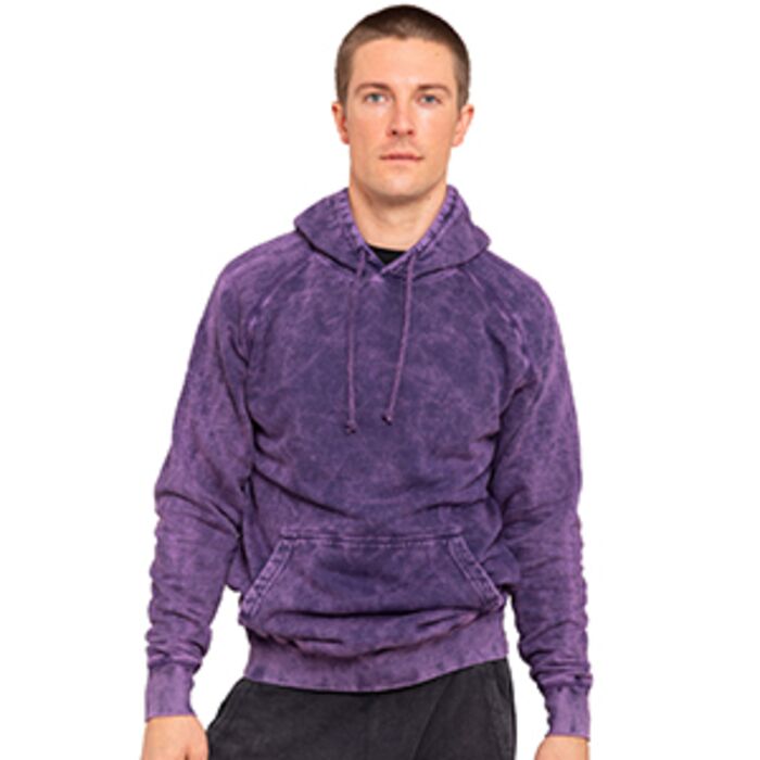 Unisex Vintage Raglan Hooded Sweatshirt Thumbnail