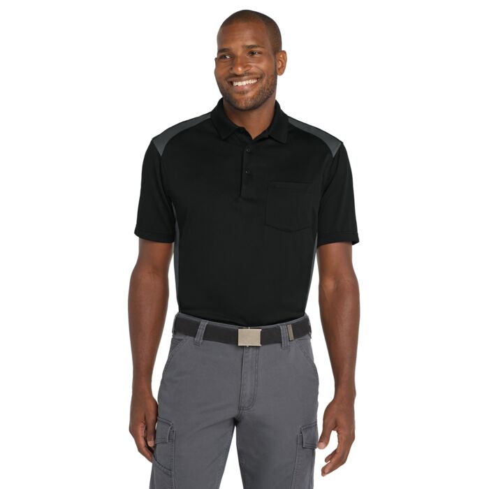 Select Snag Proof Two Way Colorblock Pocket Polo Thumbnail