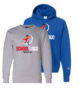Custom sweatshirts, screen-printed sweatshirts, embroidered sweatshirts, branded hoodies, personalized sweatshirts