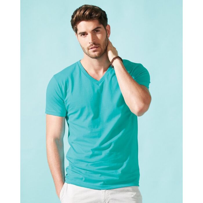 Cotton V-Neck T-Shirt Thumbnail
