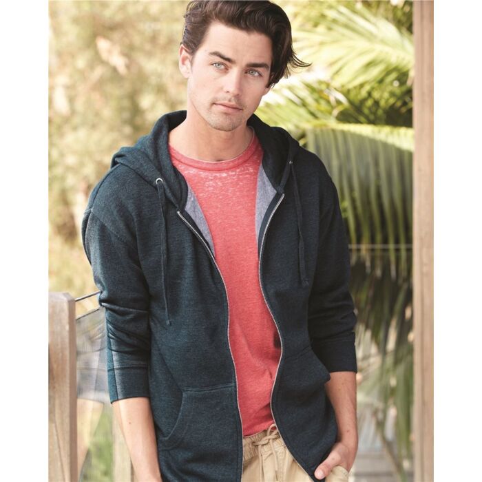 Midweight Full-Zip Hooded Sweatshirt Thumbnail