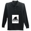 Long Sleeve Silk Touch Polo with Pocket Thumbnail