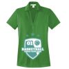 Women's Performance Fine Jacquard Polo Thumbnail