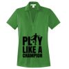Women's Performance Fine Jacquard Polo Thumbnail