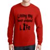 DryBlend ® 50 Cotton/50 Poly Long Sleeve T Shirt Thumbnail