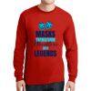 DryBlend ® 50 Cotton/50 Poly Long Sleeve T Shirt Thumbnail