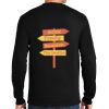 Ultra Cotton ® 100% US Cotton Long Sleeve T Shirt with Pocket Thumbnail