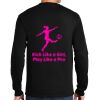 Ultra Cotton ® 100% US Cotton Long Sleeve T Shirt with Pocket Thumbnail